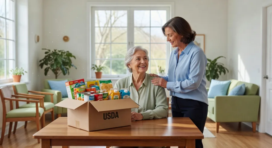 CSFP and Assisted Living: How Seniors in Care Facilities Can Still Claim Their Monthly Food Box Benefits