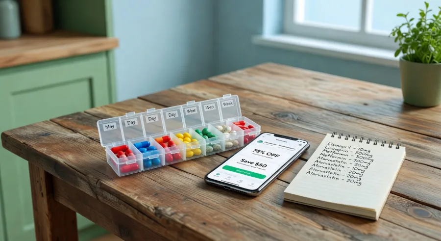 GoodRx for Chronic Conditions: How Seniors Managing Diabetes, Heart Disease, and Arthritis Can Cut Their Monthly Pill Bill in Half