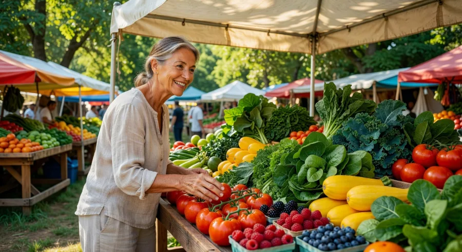 How Seniors Can Get Free Fresh Produce at Local Farmers Markets