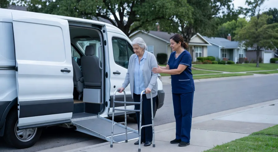 NEMT and the Caregiver Trap: How to Get Medicaid Transportation for Seniors Who Need an Escort