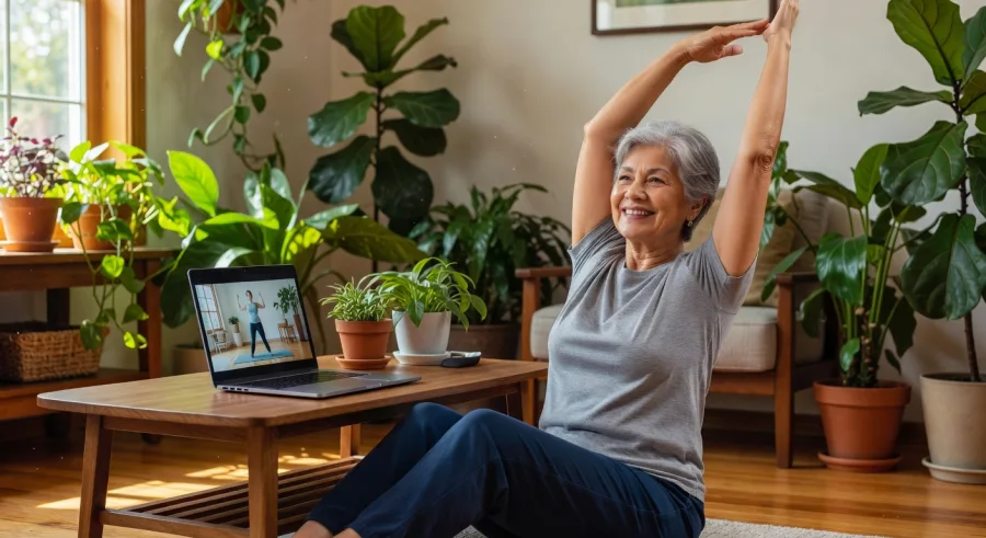 Silver Sneakers Beyond the Gym: Virtual Classes, Home Workouts, and More for Seniors Who Prefer to Exercise at Home