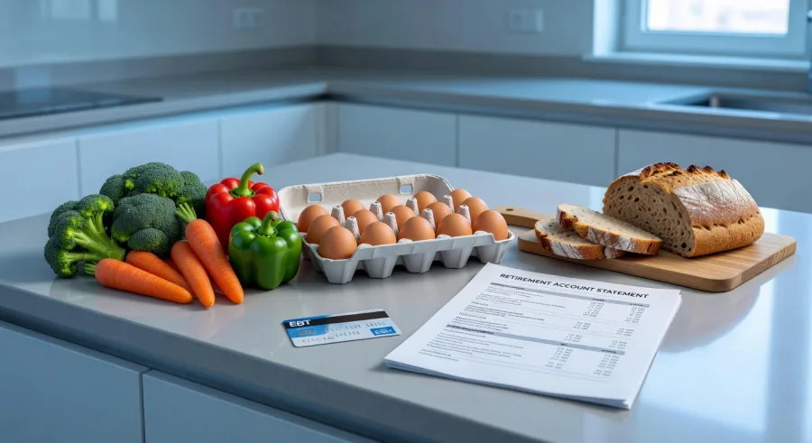 SNAP Benefits and Retirement Account Withdrawals: How Your 401(k), Pension, and RMDs Affect Food Stamps