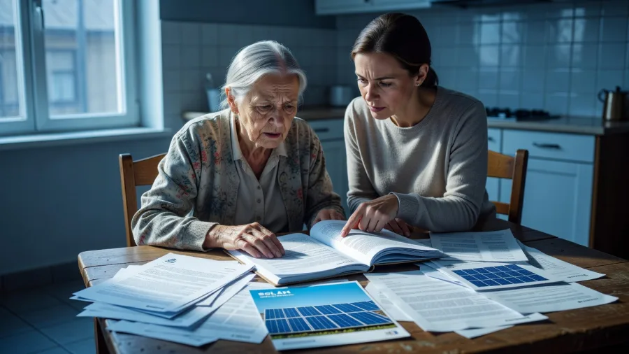 Solar Panels and Cognitive Decline: How to Protect an Older Parent From Signing a Bad Solar Contract They Don't Fully Understand