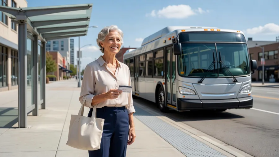 What to Do When the Bus Stop Is Too Far Away: Solving the Last Mile Problem With Senior Transit Discounts and Ride Supplements