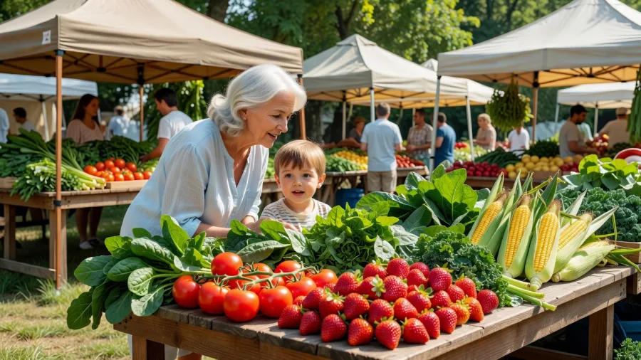 WIC at Farmers Markets: How Grandparents Can Stretch Benefits Further With Fresh Local Produce